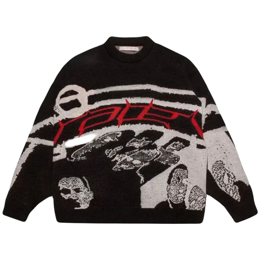 ARYE™ SWEATER - Radar Black