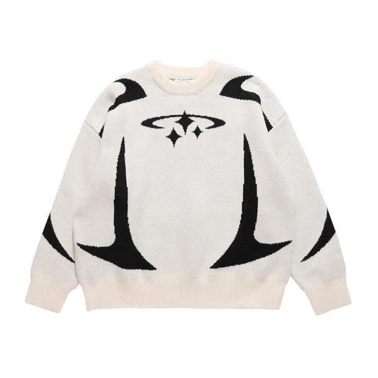 ARYE™ SWEATER - Halo Stars White