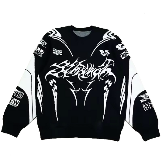 ARYE™ SWEATER - Graphite Black