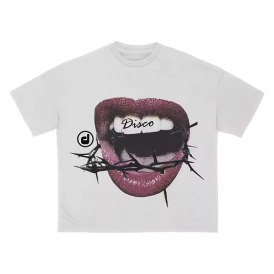 ARYE™ T-SHIRT -  Barbwire White