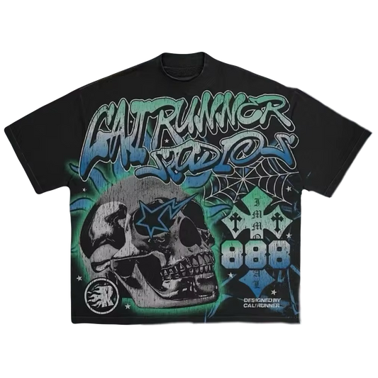 ARYE™ T-SHIRT - Skull Studios Green