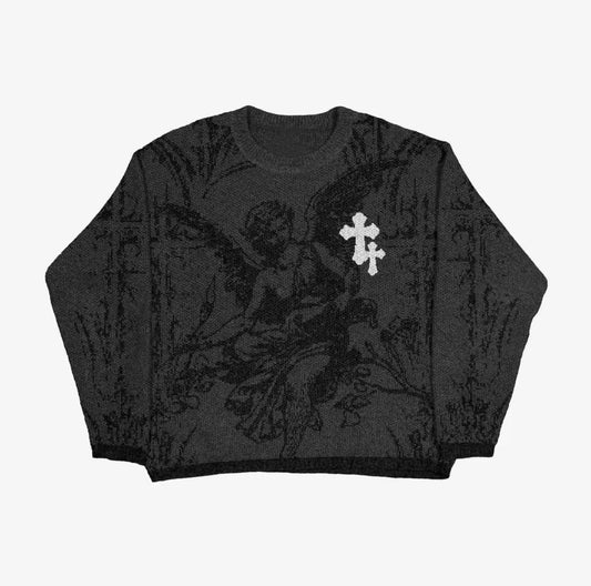 ARYE™ SWEATER - Religious Black