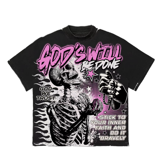 ARYE™ T-SHIRT -  Faith Black