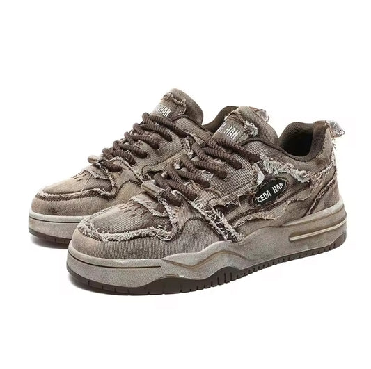 ARYE™ SNEAKERS - Ripped Brown