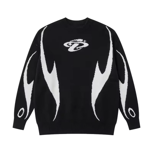 ARYE™ SWEATER - Designed Black