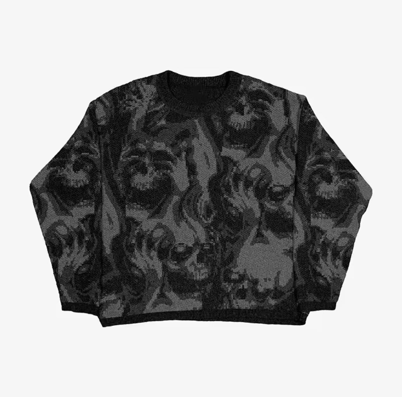ARYE™ SWEATER - Ruptured Souls Black